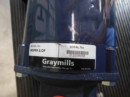 GRAYMILLS Immersion/Multi Stage Booster Pump DAMAGED 230/460V MSPR9-2.0F