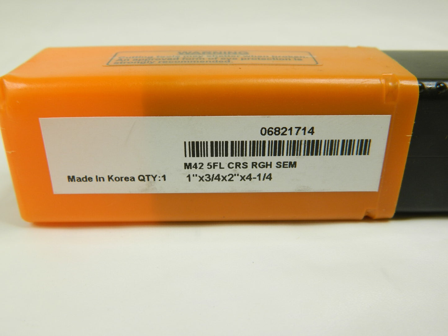 HERTEL Square End Mill: 1 Dia, 5 FL, 2 LOC, Cobalt, 30 ° Helix 06821714