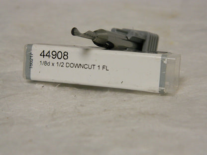 Harvey Tool Square Downcut End Mill 1/8d x 1/2" 44908