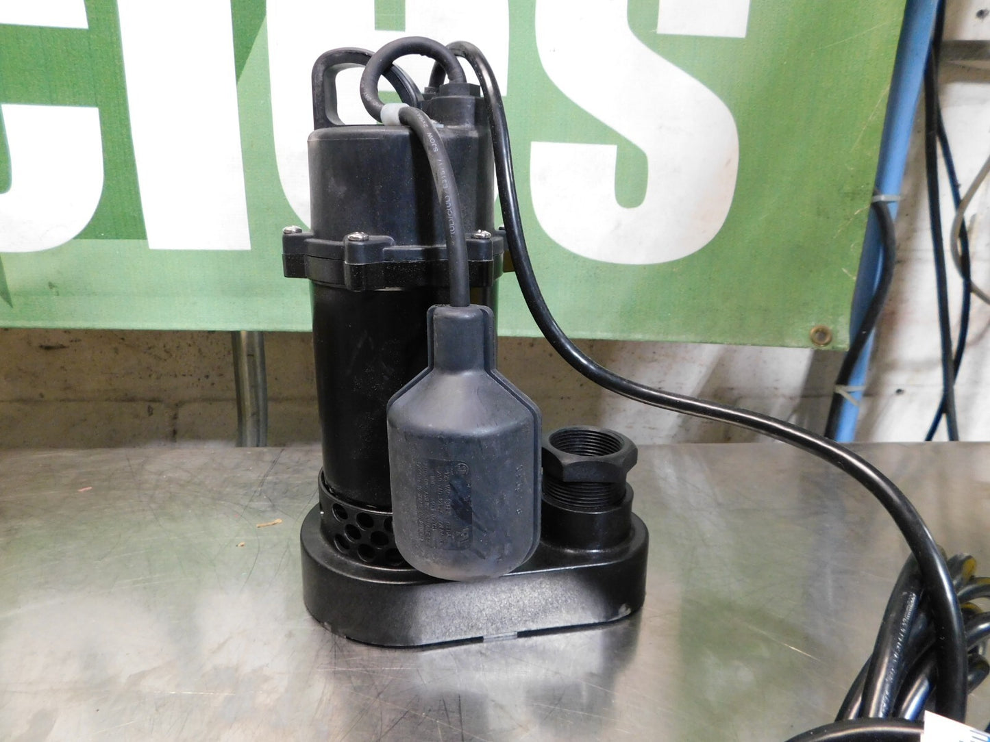 PRO-SOURCE Sump Pump 115 V 4.5 A 1/4 hp 090PS2515