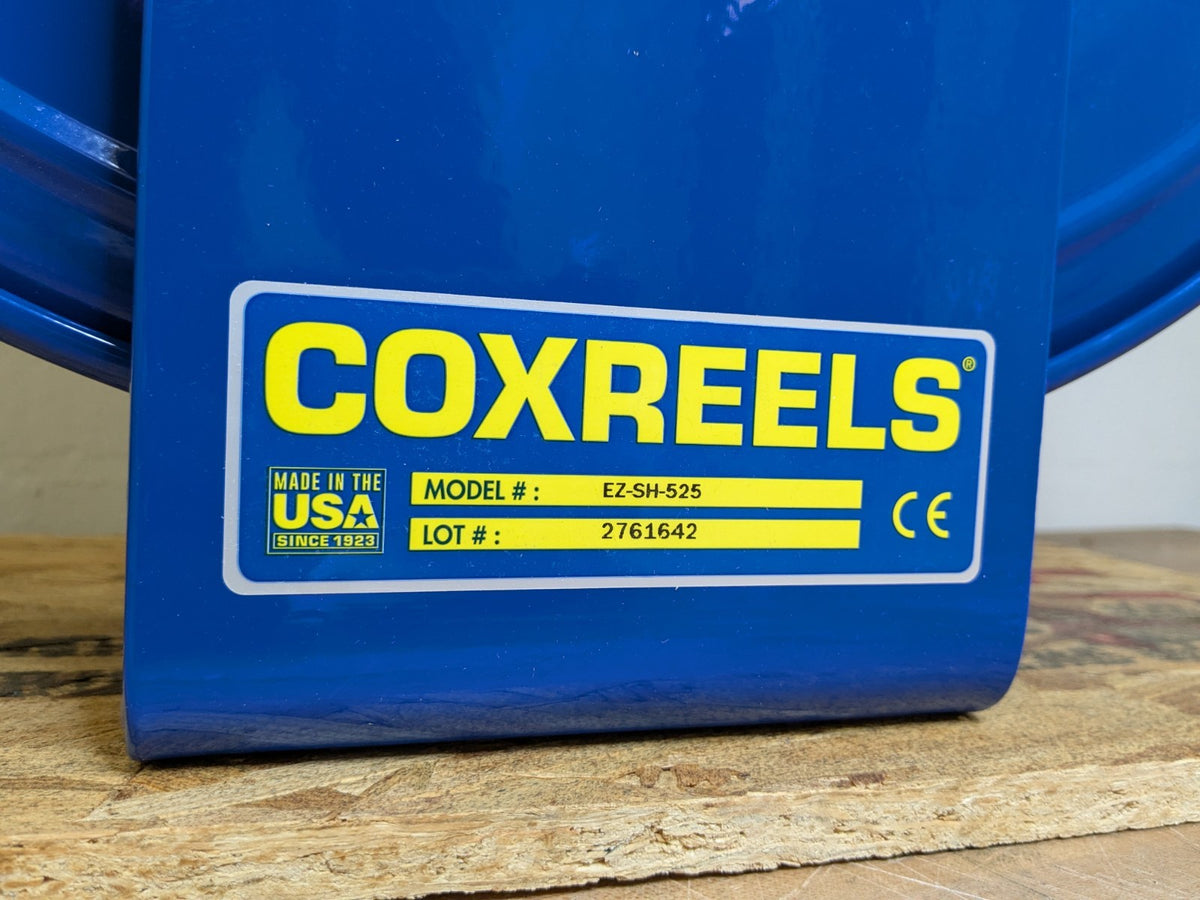 CoxReels Spring Retractable Hose Reel 25 Ft. x 3/4 In. 300 PSI Max. EZ-SH-525