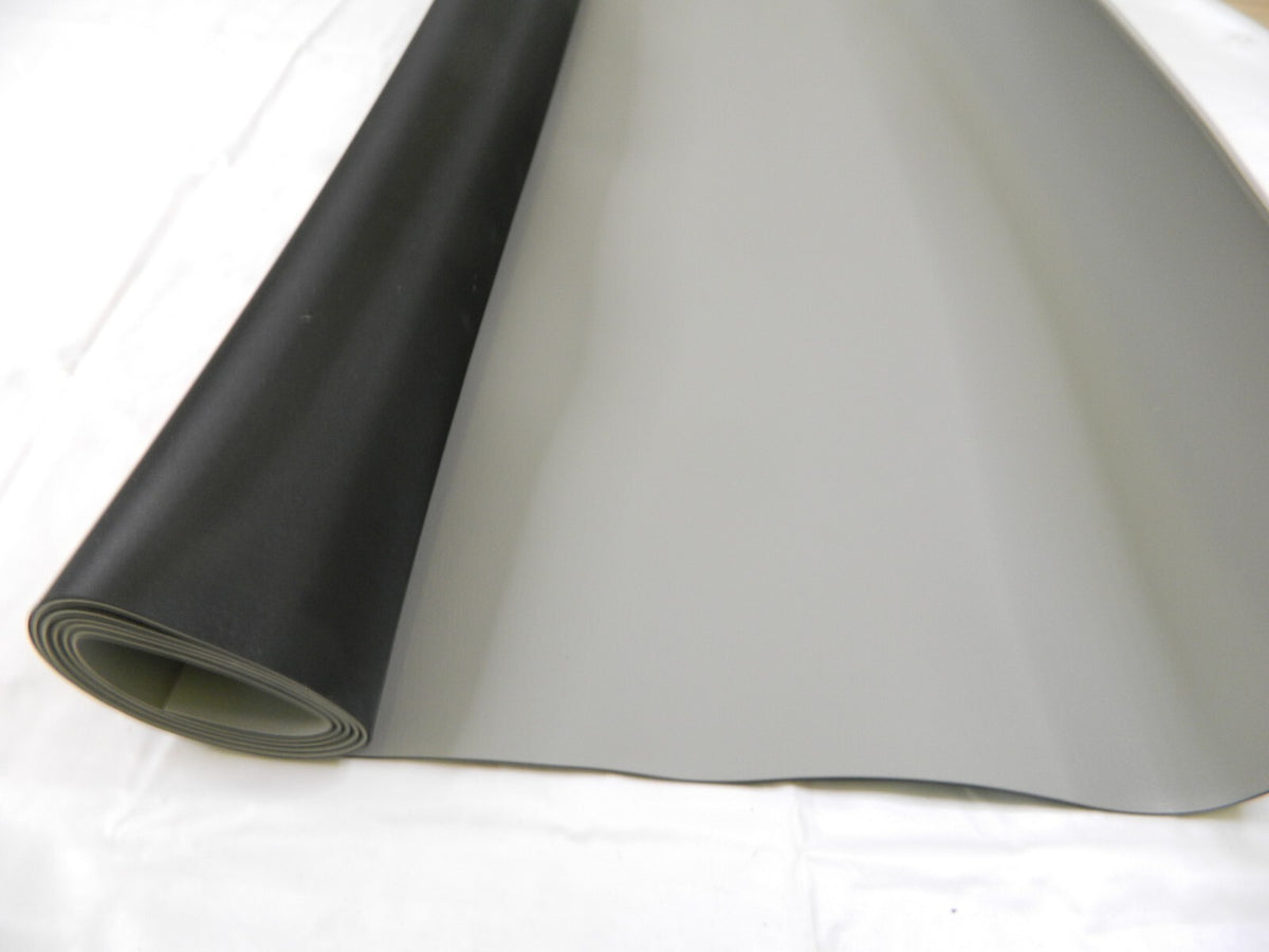 PRO-SAFE Anti-Static Table Mat: Rubber, 4' OAL, 2' OAW, 0.08" Thick PS-2448GUM