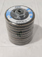 ARC ABRASIVES Flap Disc: 4-1/2" Dia, 40 Grit, ZA, Type 29 Qty 10 87-10814AF