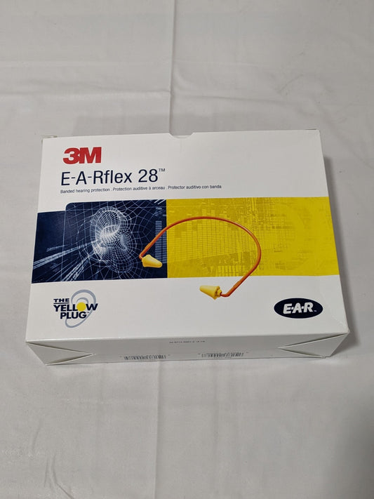 3M E-A-Rflex Cone Shape Foam/Thermoplastic Regular EarPlug Qty 10 320-1000