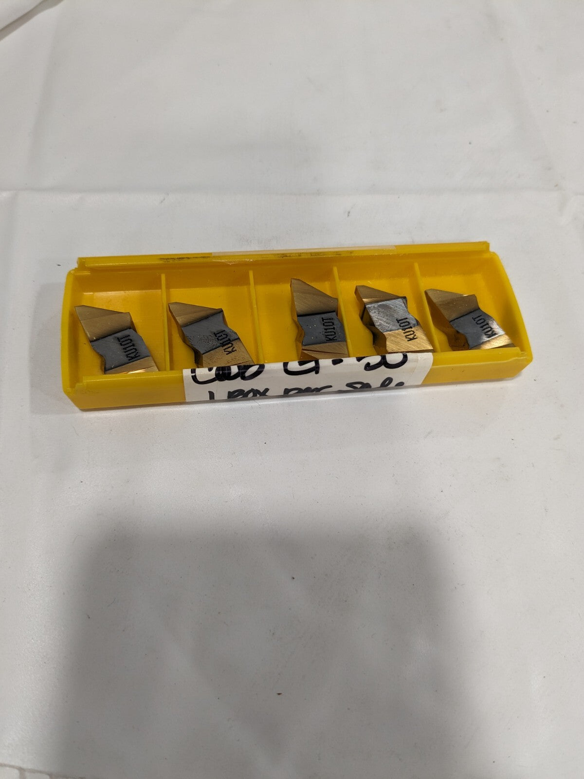 KENNAMETAL NG4125LK KU10T Carbide Grooving Insert Qty 5 2492924