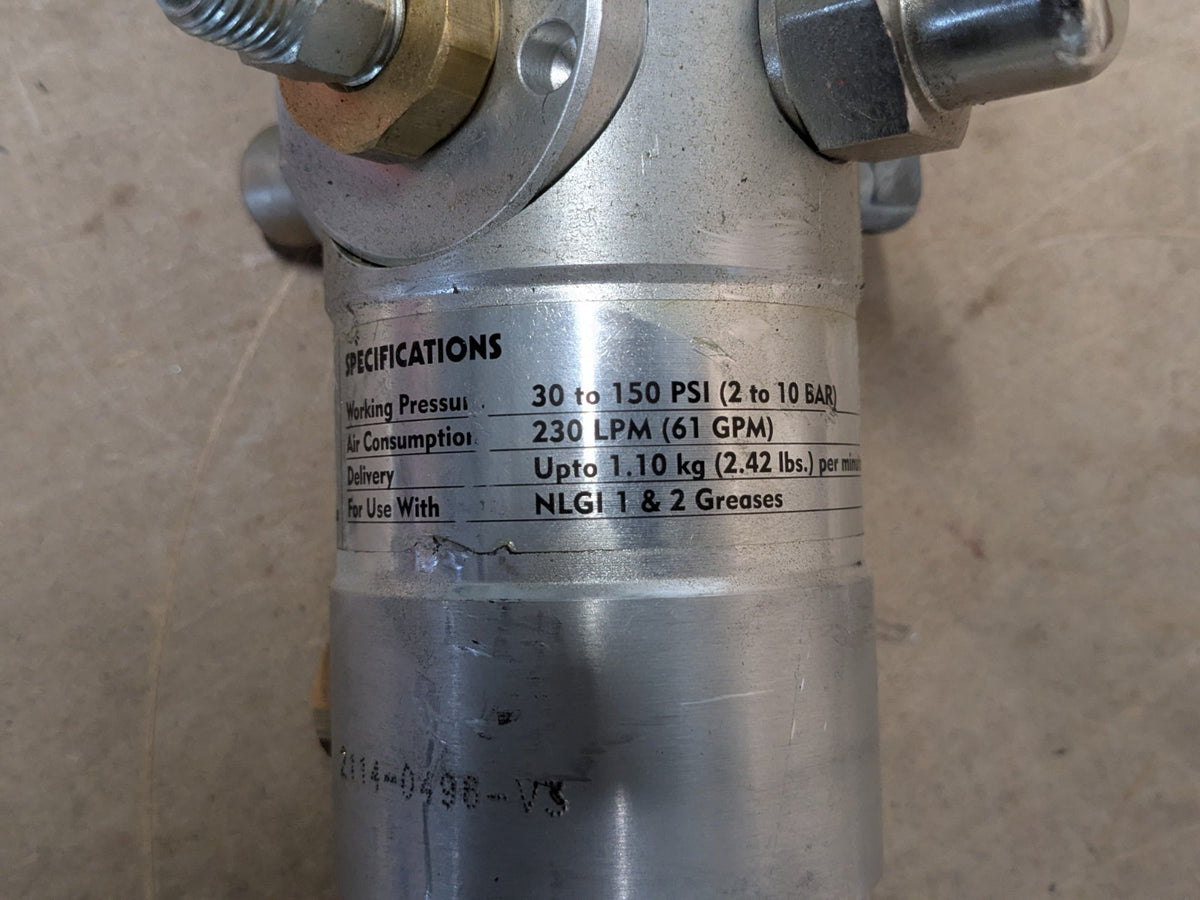 Pro Lube Air Operated Grease Pump Assembly 38 Oz/min. 150 PSI Max PARTS / REPAIR