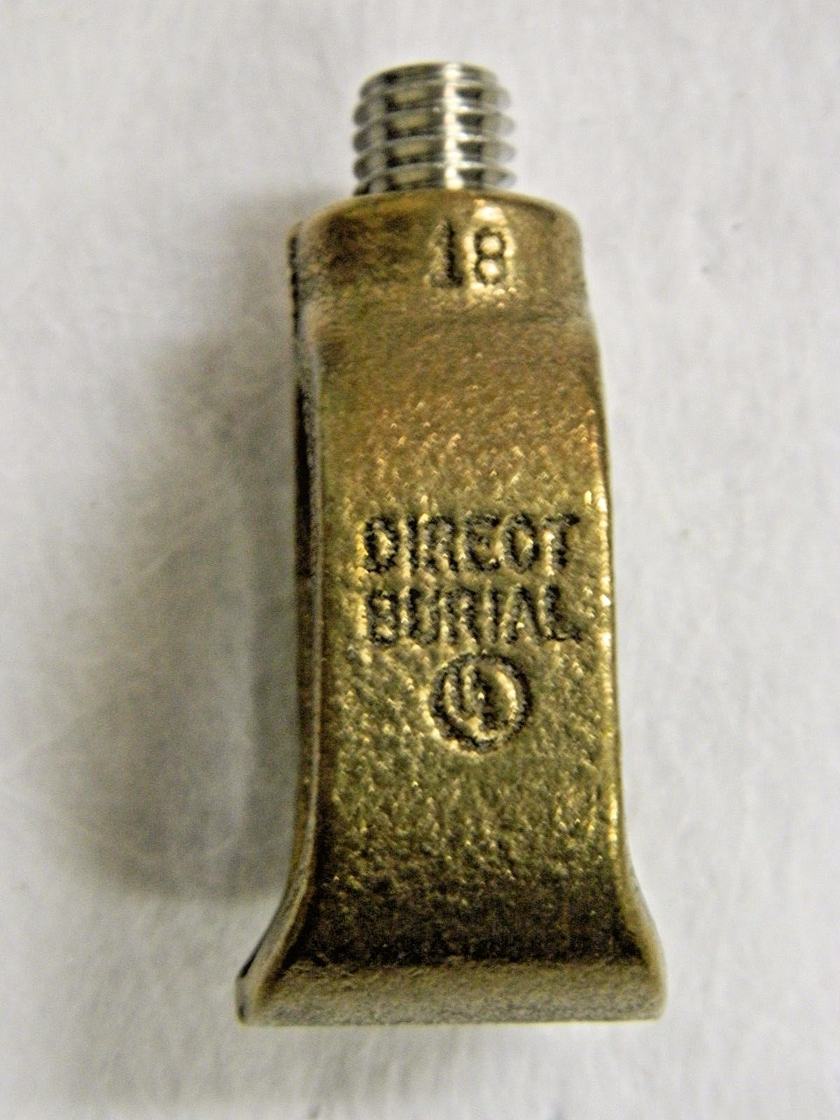 Thomas & Betts Copper Grounding Single Nuts For 1" Rod Clamp Qty. 6 #JAB1