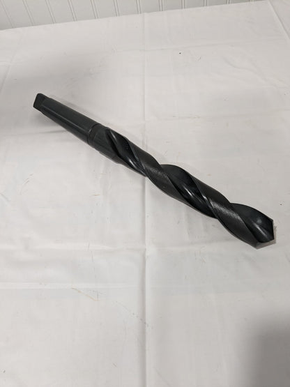 HSS Taper Shank Drill Bit: 1-11/32" Dia, 4MT, 118 ° Point 01541226
