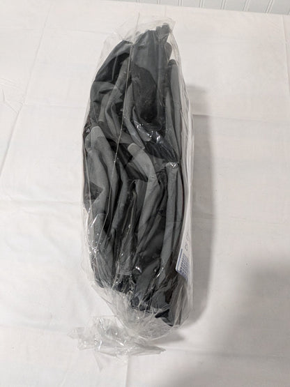 Ansell Size 11 Black, Nylon Lined Chemical Resistant Gloves 6 Pairs 53001110-NA