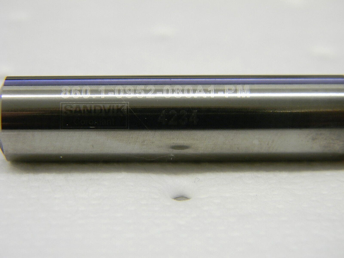SANDVIK COROMANT Solid Carbide Jobber Length Drill Bit 0.578" Dia, 144 °6040573