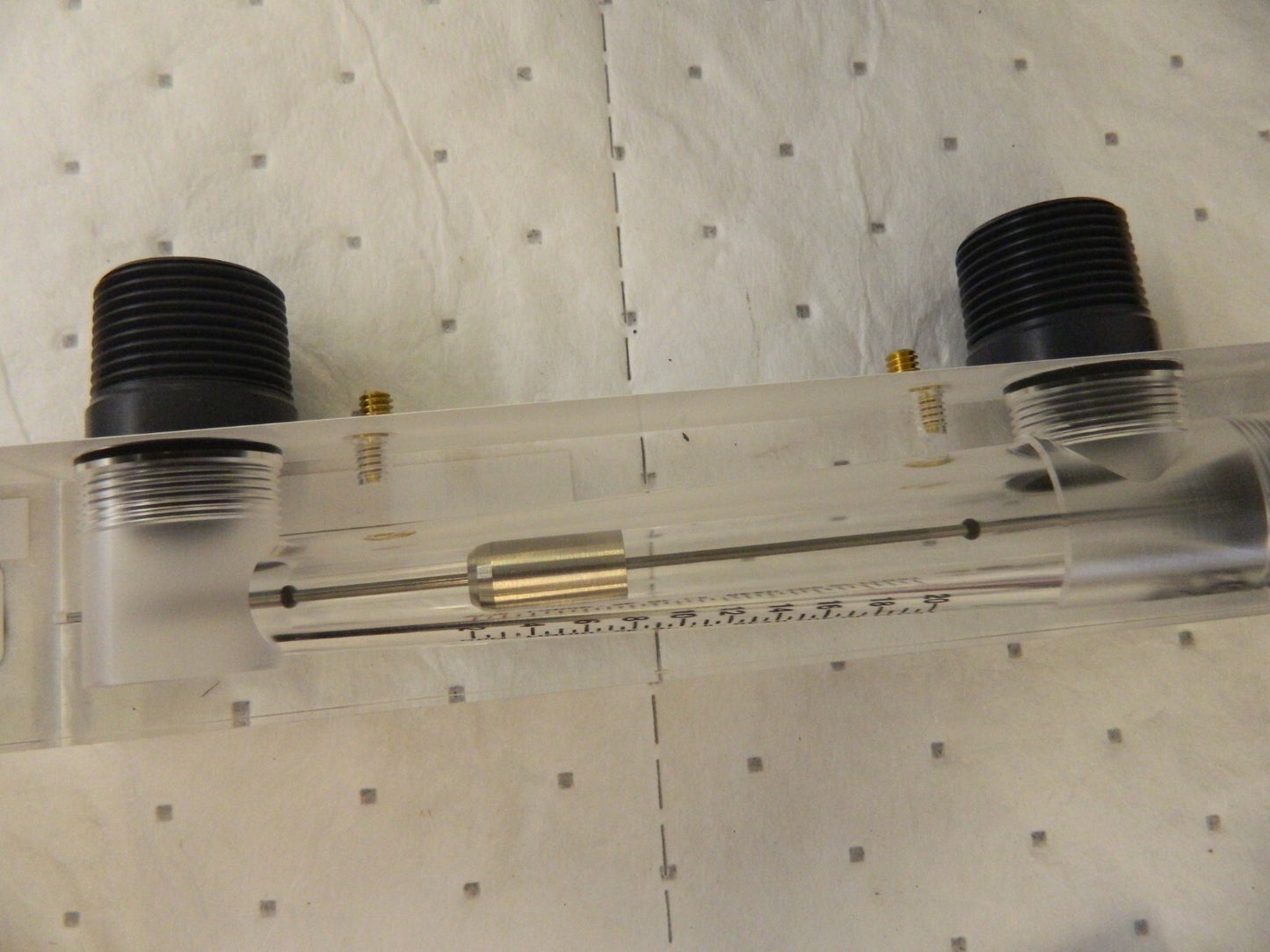 KING 1" M Port Block Style Panel Mount Flowmeter 75202106C-06