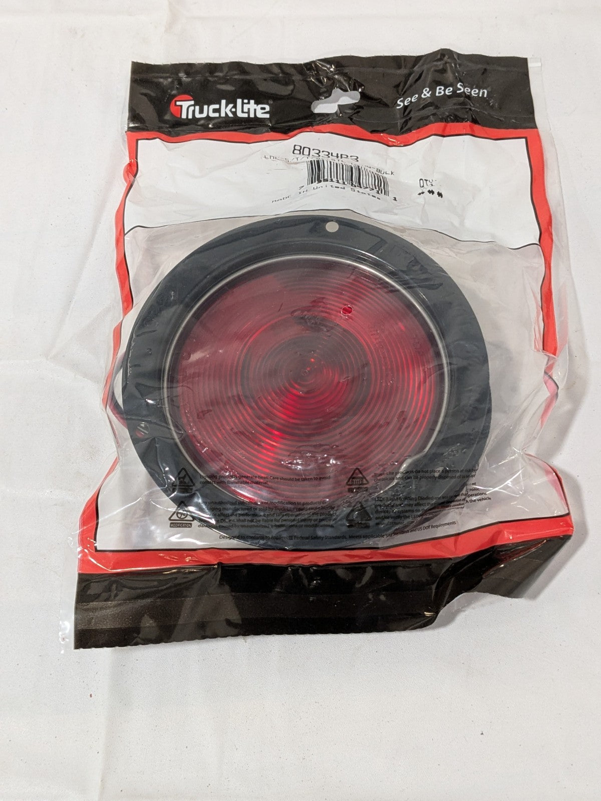 Truck Lite 80 Series Brake / Tail / Turn Signal Light Incandescent 80334R3