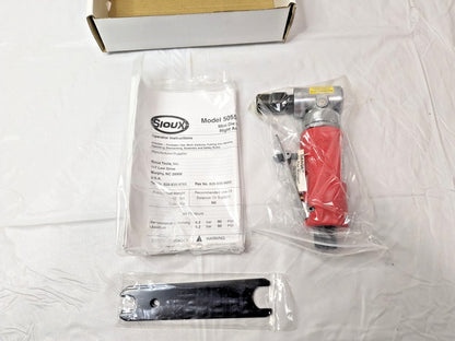 Sioux Tools 2 Piece 1/4" STRGHT & Right Angle Die Grinder Set 5054A-5055A-OLD