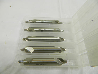 MAGAFOR HSS Combo Drill & Countersink: #4, 5/16" Body Dia Qty 5 81154040000