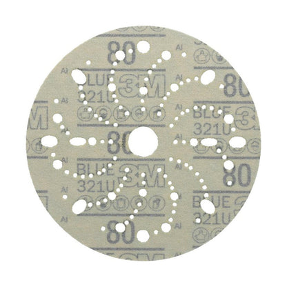 3M Hook & Loop Disc 6" Dia 80 Grit Coated Qty46 7100091244