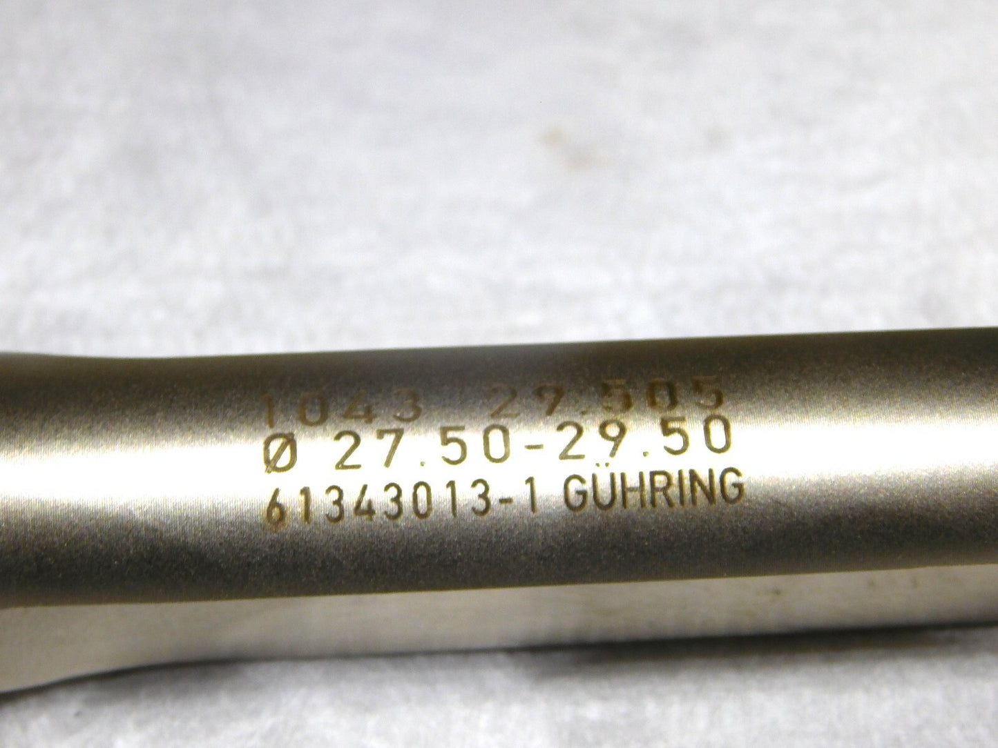 Guhring 5XD Replaceable Tip Drill 27.5mm-29.5mm Dia 1.25” Shk Dia 9052430295050