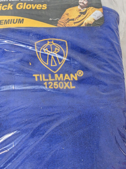 Tillman Premium Split Cowhide Stick Welding Gloves Sz XL 6 Pairs 1250XL