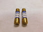 Ferraz Shawmut Mersen Renewable Fuse Class H 250V 10A Lot of 2 #RF10
