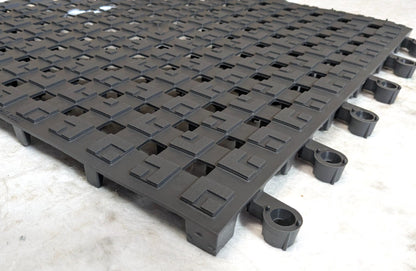 Wearwell Anti-Fatigue Modular Open Grid Mat  Dry/Wet Environment   18"   *10pc*