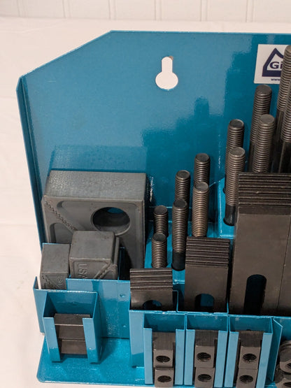 GIBRALTAR Fixture Clamp Step Block & Clamp Set: 68001G
