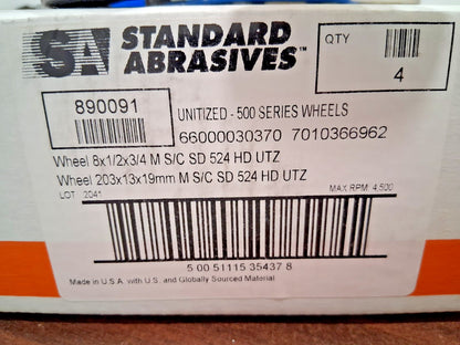 Standard Abrasives Silicone Carbide Deburring Wheels QTY4 7010366962