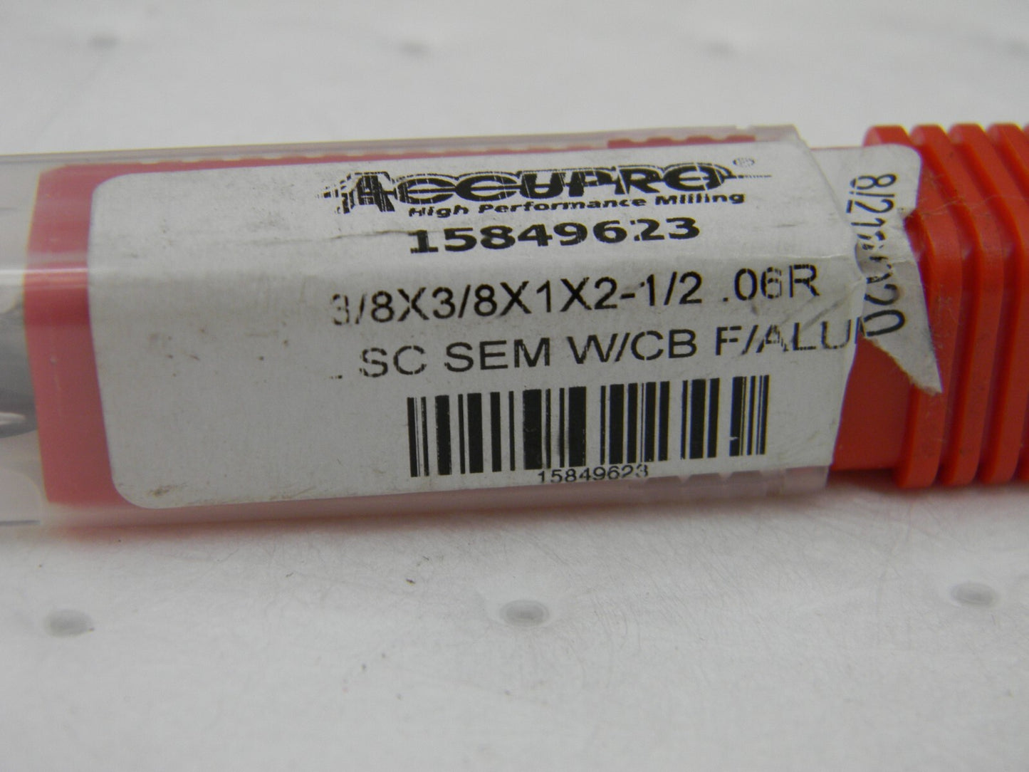 ACCUPRO 3/8 Diam Solid Carbide Roughing Corner Radius Mill 6504170