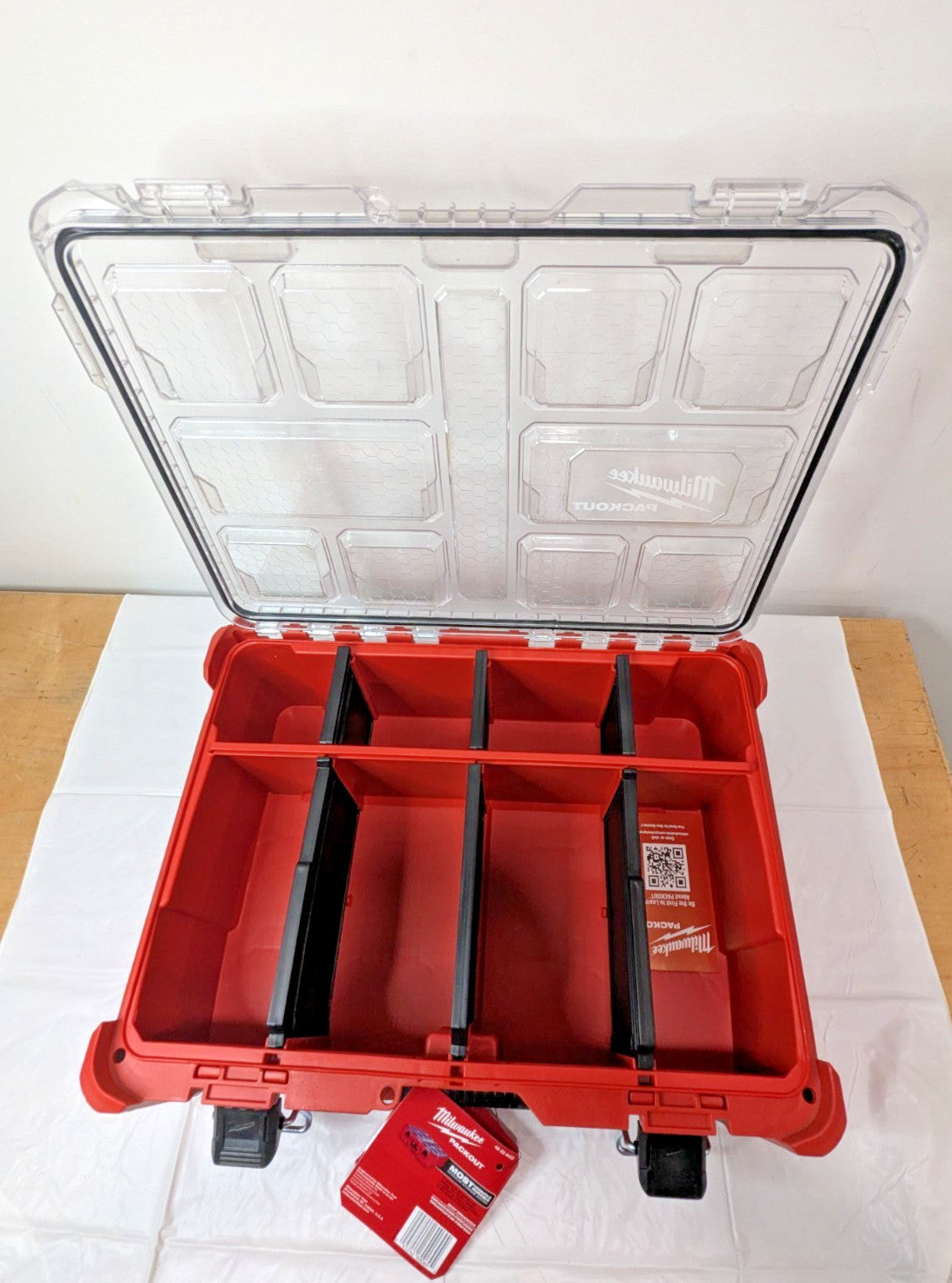 Milwaukee PACKOUT Deep Organizer 50 LB Capacity 48-22-8432