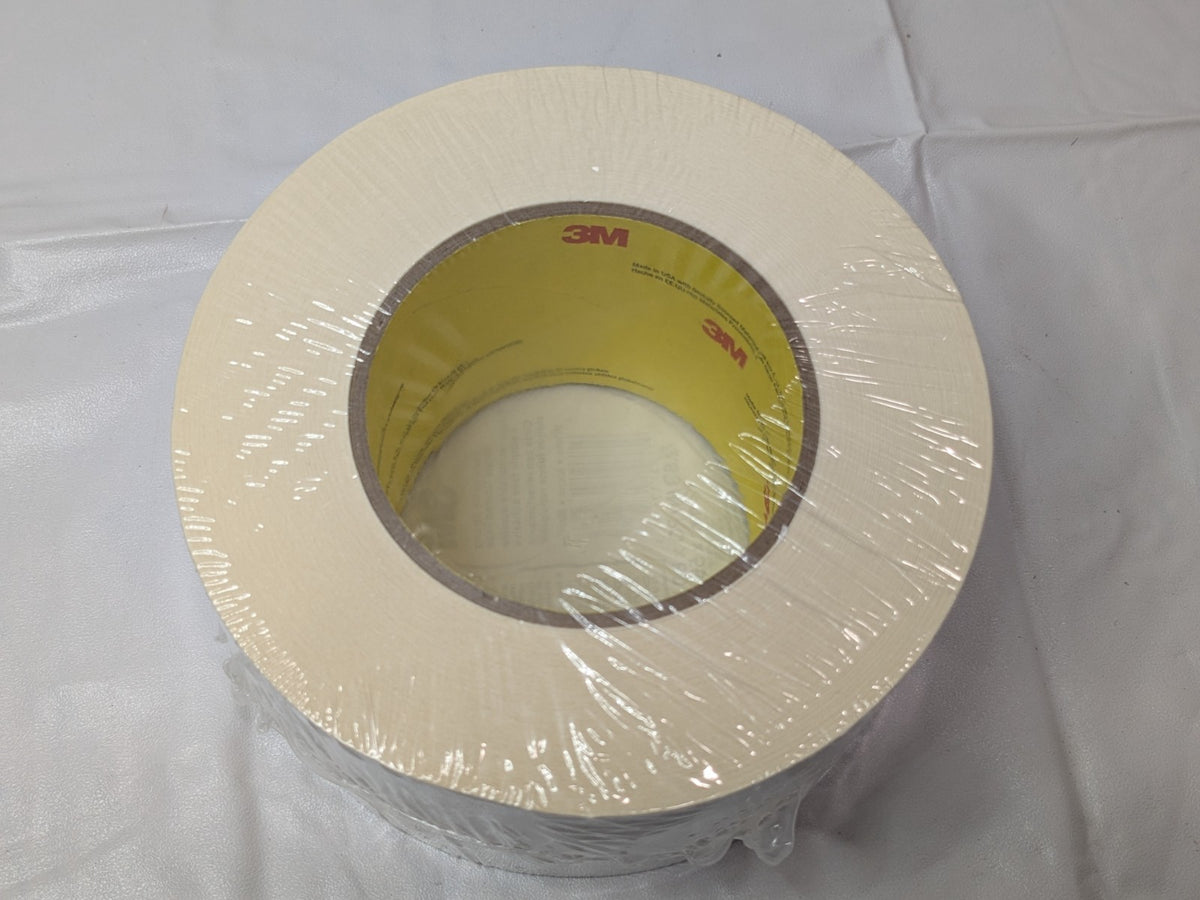 3M R3287 Repulpable Strong Single Coated Tape White 72mm X 55m QTY 12 7100028052