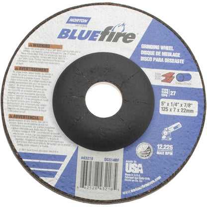 Norton Zirconia Alumina Depressed-Center Wheel Type 27 66252843218