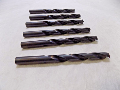 Hertel Jobber Drill 15/32" x 4-5/16" x 5-3/4 Oxide HSS Qty. 6 #7120589