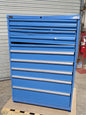 Lista Steel Blue Modular Storage Cabinet 10 Drawer 59 x 40 x 22 Parts / Repair
