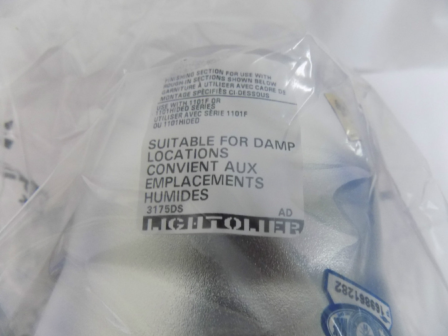 Philips Lightolier Aluminum Reflector Trim 5" Horizontal Crossblade 1001HAC
