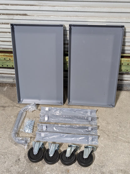 Low Profile Steel Utility Cart 1000 lb. Capacity 30" L. x 18" W. x 27&