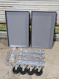 Low Profile Steel Utility Cart 1000 lb. Capacity 30" L. x 18" W. x 27&