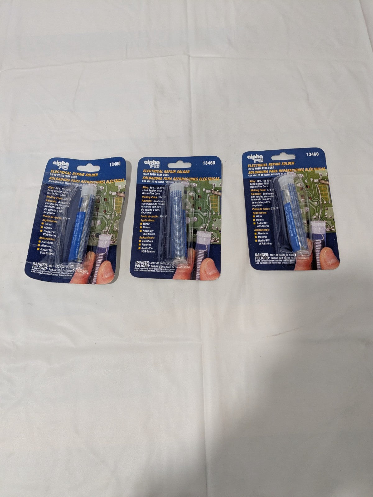 Alpha Fry Electrical Repair Solder Qty 3 13460