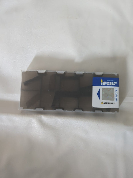 Iscar 10pc Grooving Inserts: GIF4.00E-0.40 IC8250, Carbide 6492284