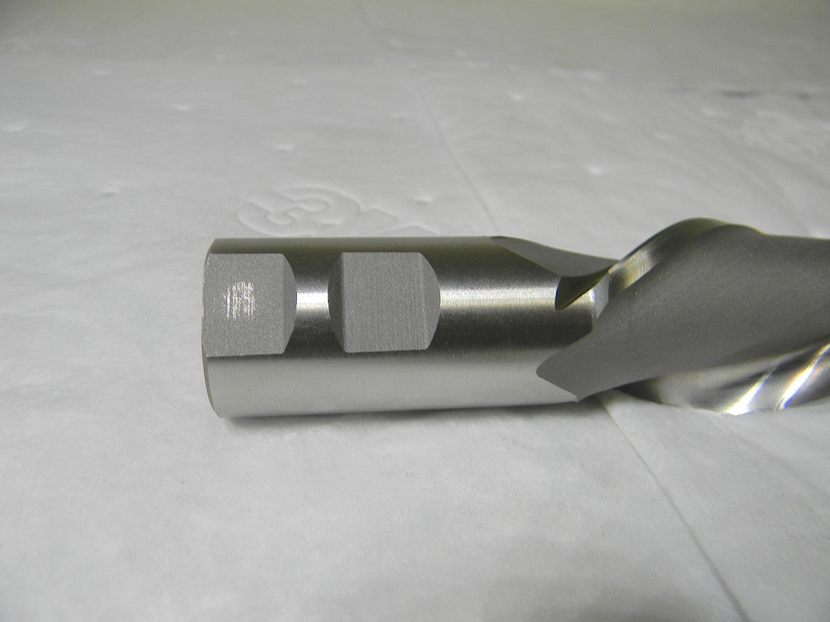 Hanita High Helix End Mill 1/2 x 1-1/4 x 6 x 8-1/2 HSS 372238009