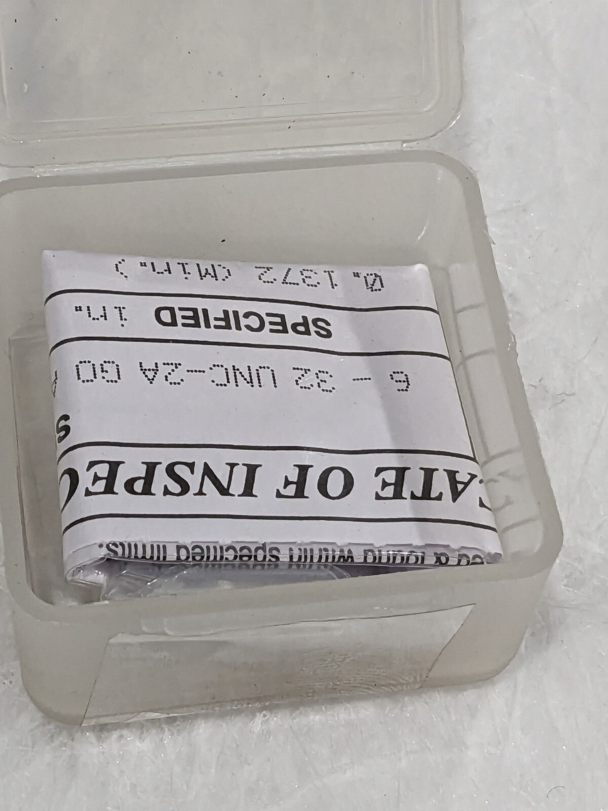 SPI Threaded Ring Gage: #6-32 Thread, Class 2A, Go 23-135-7