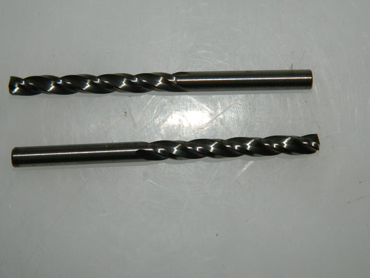 Fullerton Tool Jobbers Length Drill Solid Carbide 3/16" Dia. Qty. 2  15409