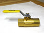 Parker Brass Ball Valve 3/4 x 3/4 FNPT/FNPT StrThread O-Ring Port XV506P-12