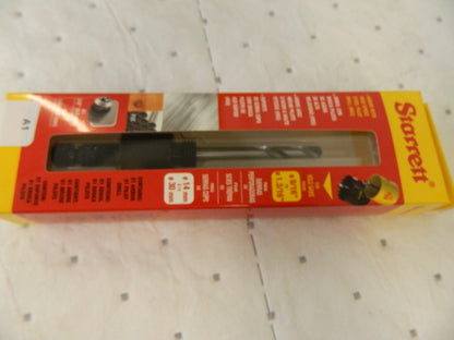 STARRETT Hole Saw Arbor 3pk: Straight Shank, Drill Pilot 55141