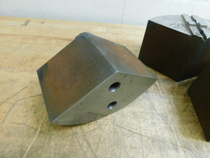 H & R Mfg Round Soft Lathe Chuck Jaws 8" Chuck Cap HR-8MEH-4-CI