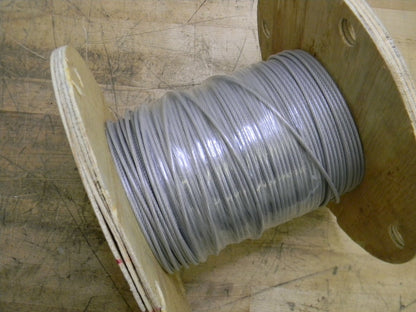 100 Ft. Spool of Stainless Steel Nylon Coated Cable 1/8" Diam. 7 x 7 Strand Core