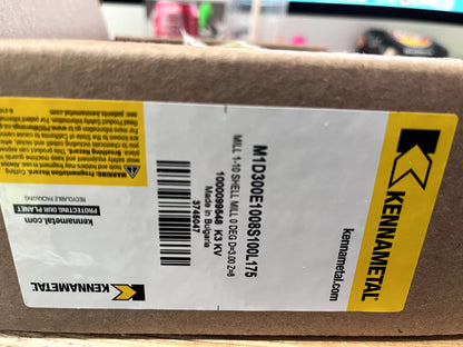 Kennametal 3" Cut Diam, 1" Arbor Hole Diam Indexable Square-Shoulder Face mill
