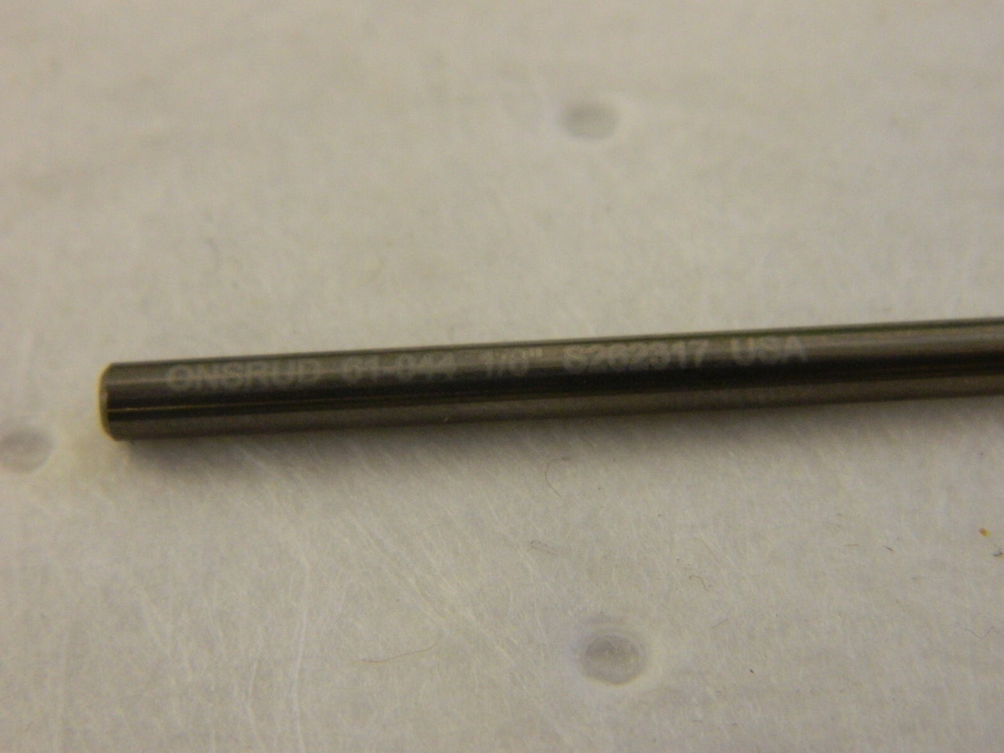 ONSRUD  2 pk 1/8" Diam, 1/2" LOC, 1 Fl Square End Single Edge Router Bit 61-044