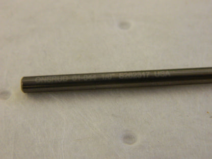 ONSRUD  2 pk 1/8" Diam, 1/2" LOC, 1 Fl Square End Single Edge Router Bit 61-044