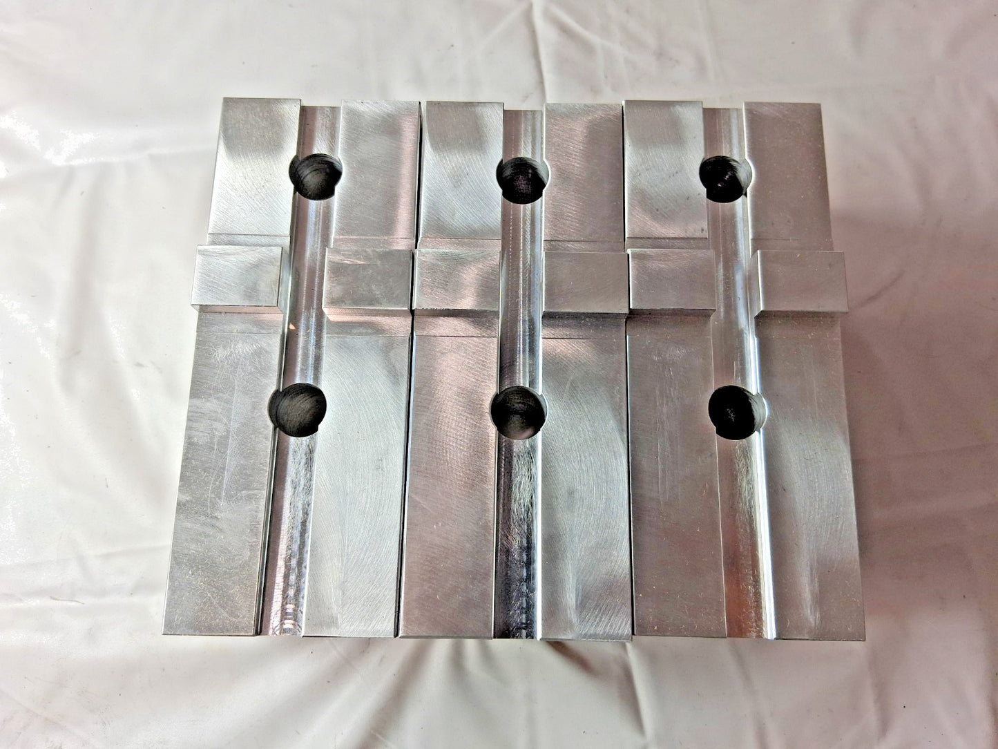 Abbott Workholding Products Soft Lathe Chuck Jaw Tongue&Groove 3PC set 04226684