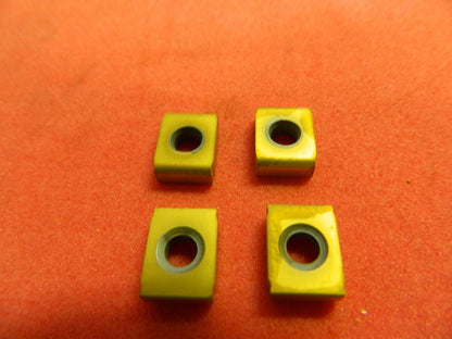Hertel LNEU1240R16SGP HP225M Carbide TiN Milling Inserts Qty. 4 #4060246