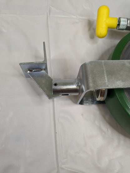 HAMILTON  Swivel Top Plate Caster 8" Diam, 2" Width 1,500 lb Cap S-WH-8DB-4SLZB