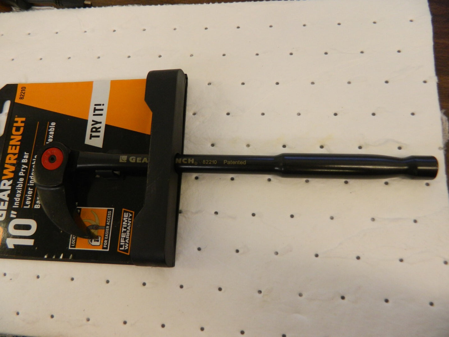 GEARWRENCH 10 OAL Indexing Pry Bar 82210